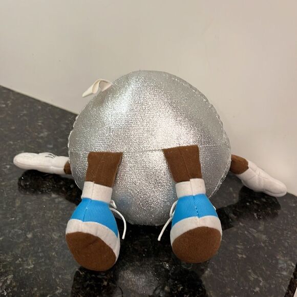 Hershey's Chocolate SILVER HERSHEY KISS CHARACTER 11" Plush STUFFED ANIMAL - Picture 5 of 7